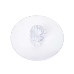 Acrylic Round DIY Cake Stand Plate Clear - Customized Tiered Dessert Display Holder for Treats Appetizers & Snacks 10"